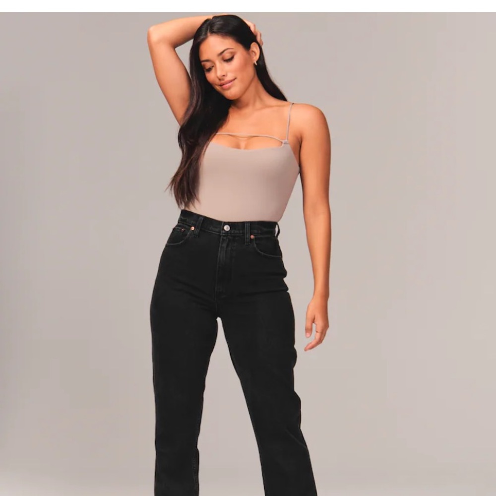 Curve Love 90s Ultra High Rise Straight Jeans